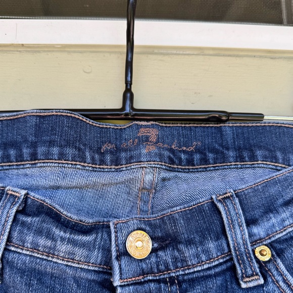 7 for all mankind low rise flare jeans - Picture 4 of 5